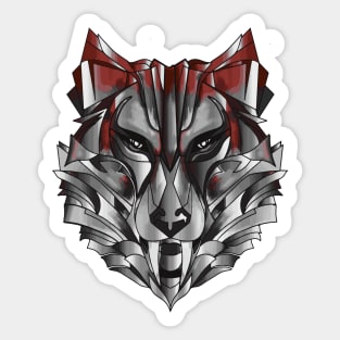 Mountain wolf Sticker